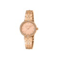 Roberto Cavalli Chiarezza Snake Core Rose Gold Dial Rose Gold Strap Watch RC5L078M0045-thumb-0