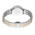 Roberto Cavalli Chiarezza Snake Core White Dial Two Tone Strap Watch RC5L078M0075-thumb-1