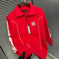 Amiri Embroidered logo Red Premium Quality Zipper-thumb-2