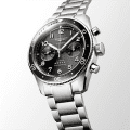 Longines Spirit Flyback Chronograph 42 mm, Black Dial Automatic Watch, L3.821.4.53.6-thumb-2