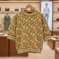 Burberry Yellow Premium Quality Pullover-thumb-1