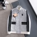 Burberry White Vintage Hooded Wind Cheater jacket-thumb-3
