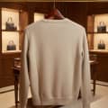 Louis Vuitton Cream Authentic Quality Pullover-thumb-3