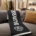 Burberry Cashmere Black Premium Quality Muffler-thumb-2