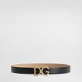 Dolce & Gabbana Black Premium Quality Belt-thumb-1
