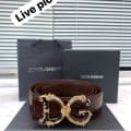 Dolce & Gabbana Wine Premium Quality Belt-thumb-1
