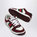 Gucci Red Screener GG Sneakers-thumb-4