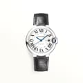 Cartier Ballon Bleu De White Dial Black Strap Men's Watch W69017Z4-thumb-0