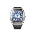 Franck Muller Vanguard Blue Crazy Hours Automatic Watch V 45 CH BR (OR)-thumb-0