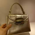 Bvlgari Serpenti Forever Top Golden Shoulder Bag-thumb-0
