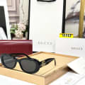 Gucci Black Premium Women's Sunglasses-thumb-3