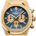 Audemars Piguet Royal Oak Selfwinding Chronograph 18k Yellow Gold/Blue Watch 26331BA.OO.1220BA.01-thumb-1