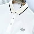 Dior White Premium Quality Polo T-Shirt-thumb-1