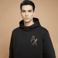 Armani Exchange Black Premium Quality Hoodie-thumb-0