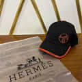 Hermes Black Premium Quality Caps-thumb-0