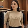 Balmain Beige Premium Quality Pullover-thumb-0