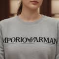 Emporio Armani Grey Premium Quality Sweatshirt-thumb-2