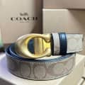 Coach Brown Premium Quality Belt-thumb-0