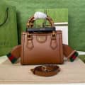 Gucci diana Bamboo Brown shoulder bag-thumb-0