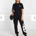 Karl Lagerfeld Black Premium Co-ord Set-thumb-0