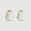 Gucci White Screener GG Sneakers-thumb-4