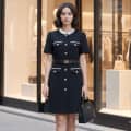 Prada Black Premium Quality Dress-thumb-0