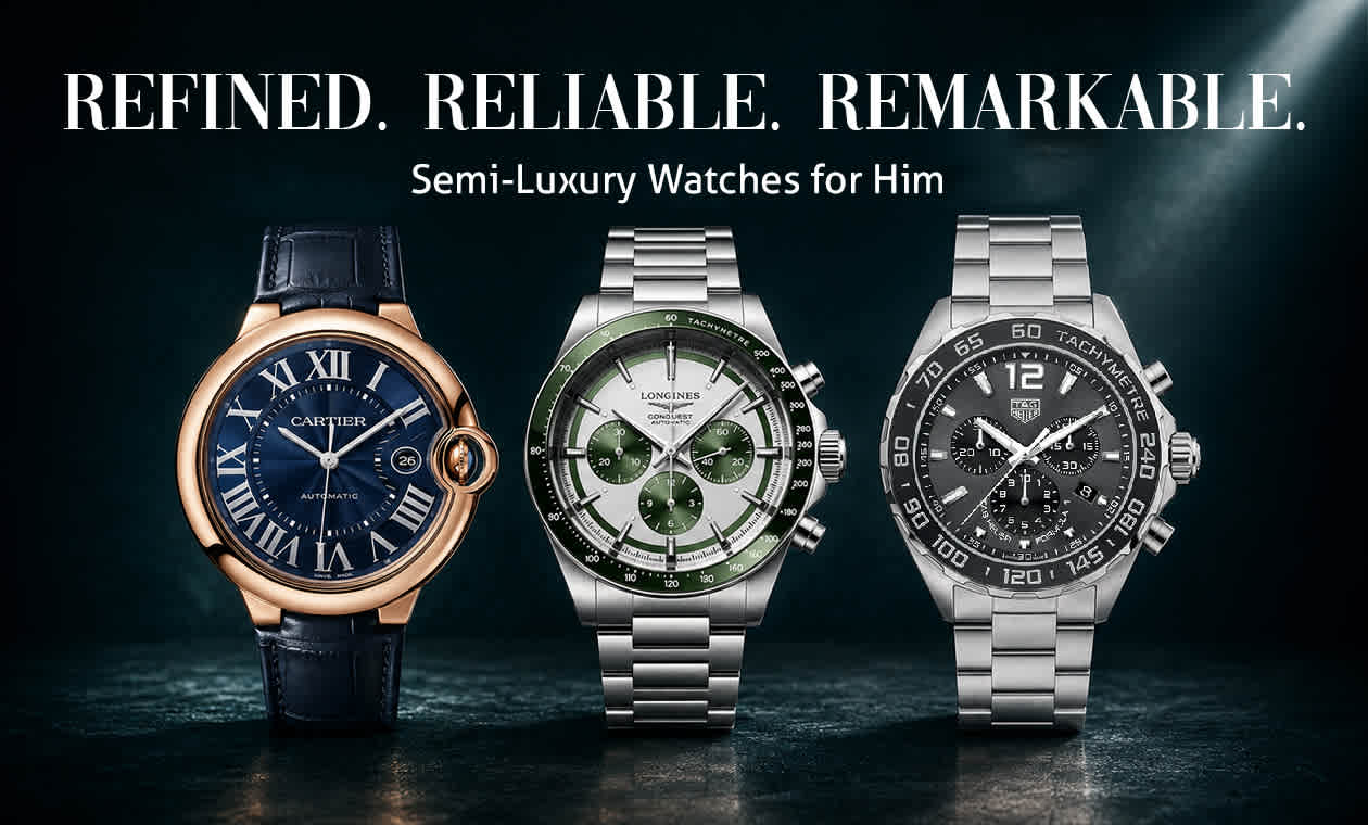 Men's semi luxury watches