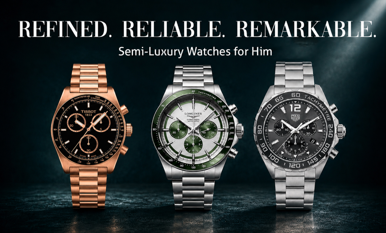 Men's semi luxury watches