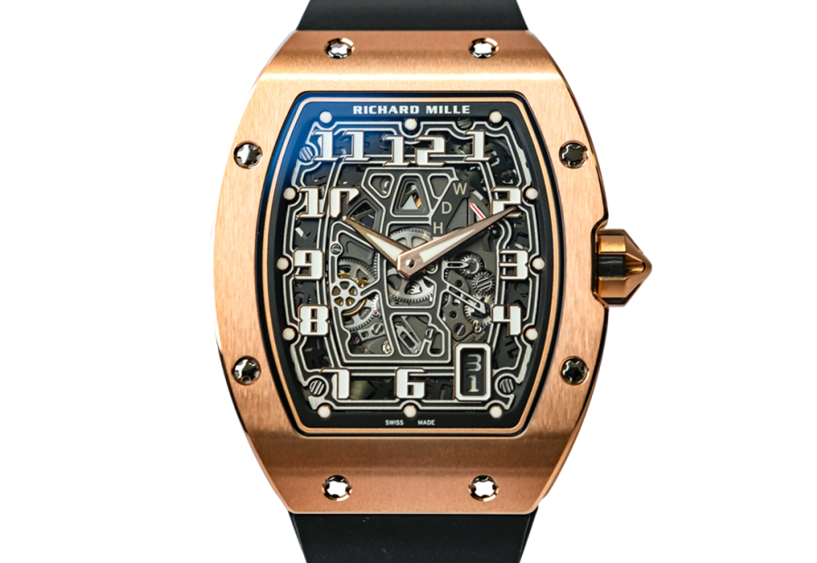 Richard Mille RM 67-01 Automatic Winding, 18 ct Rose gold, Extra Flat watch