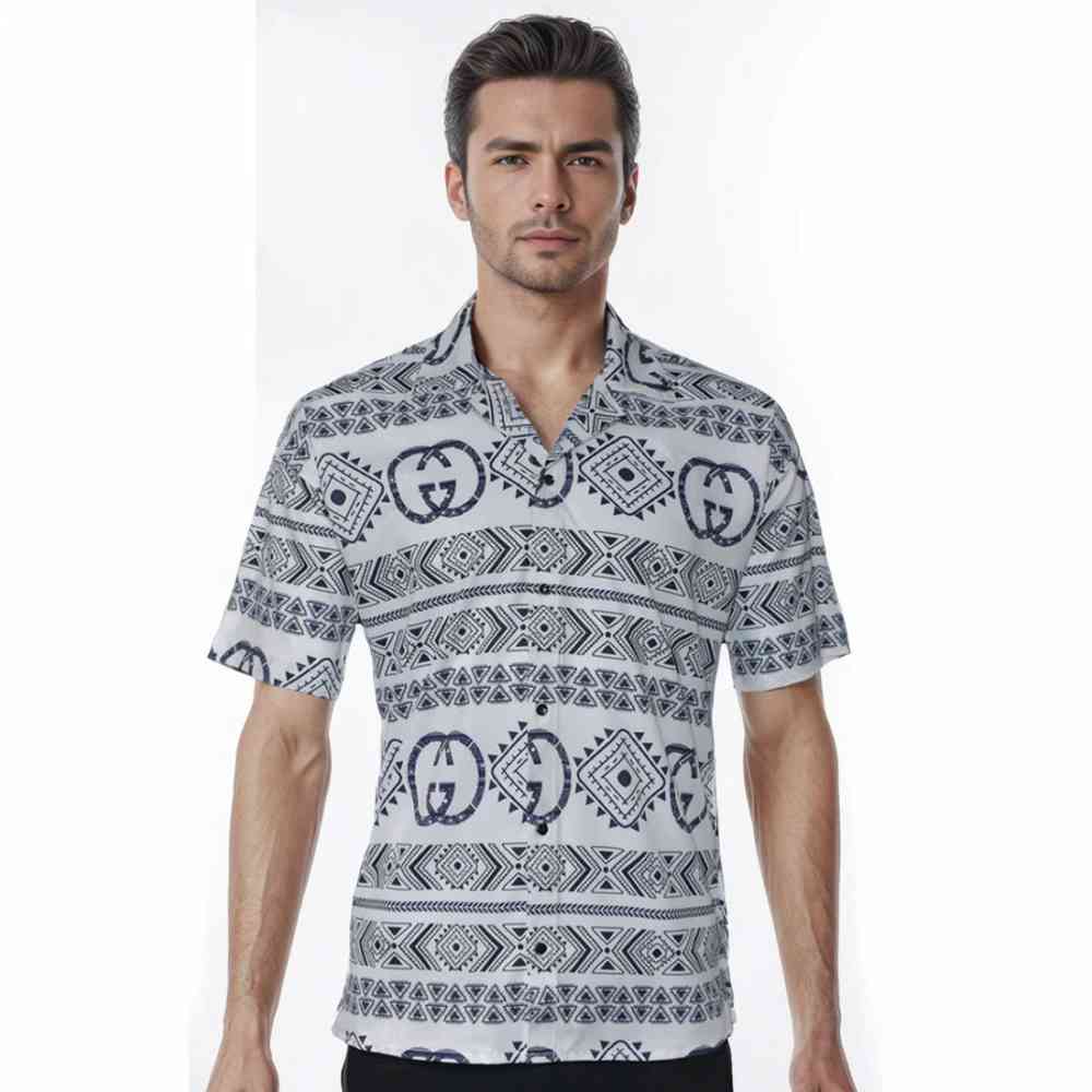 Gucci White Premium Quality Designer Shirt-thumb-0