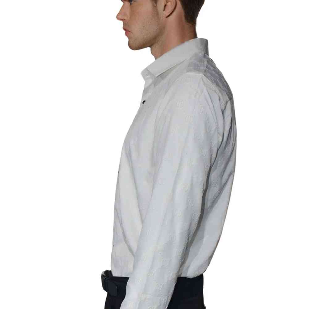 Gucci White Premium Quality Designer Shirt-3