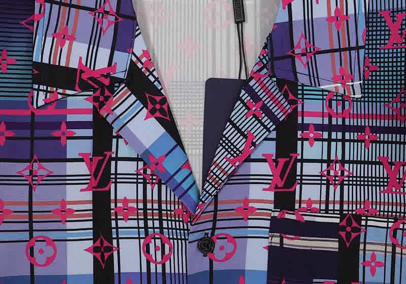 Louis Vuitton Printed Half Sleeve Shirt-thumb-7