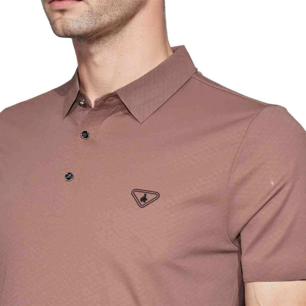 Prada Red Wood Premium Polo T-shirt-2
