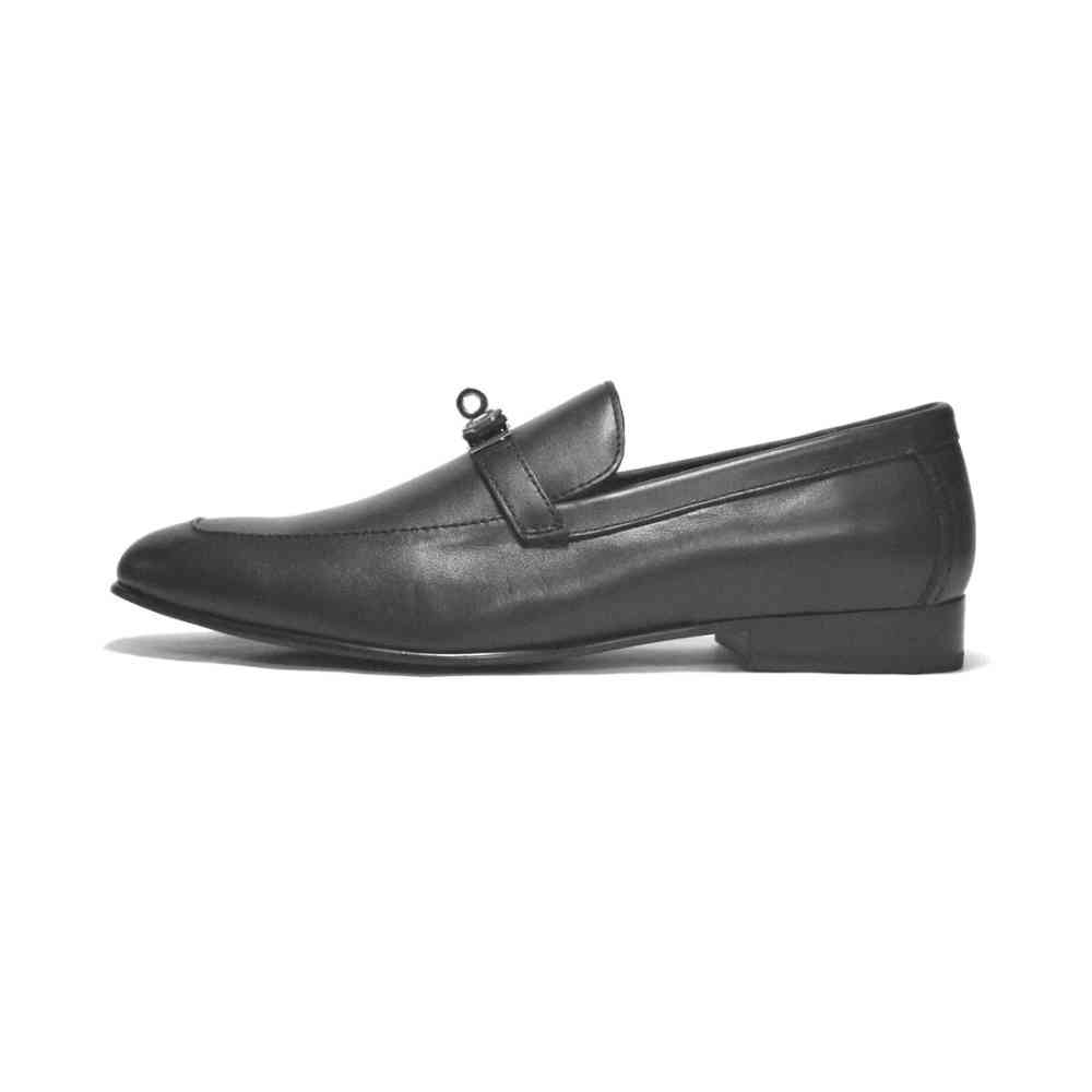 Hermes Black Premium Quality Loafers-thumb-1