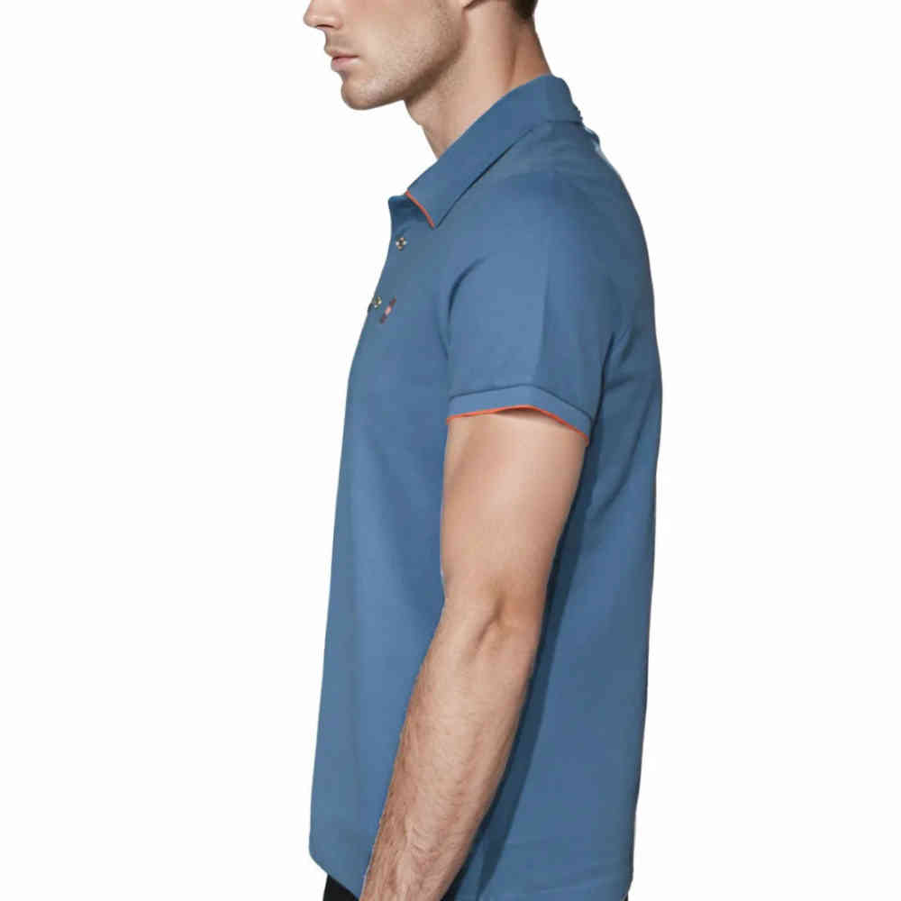 Hermes Blue Premium Quality T-shirt-3