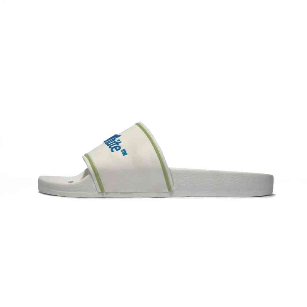 Off-White White Premium Quality Men's Flip-Flops-1