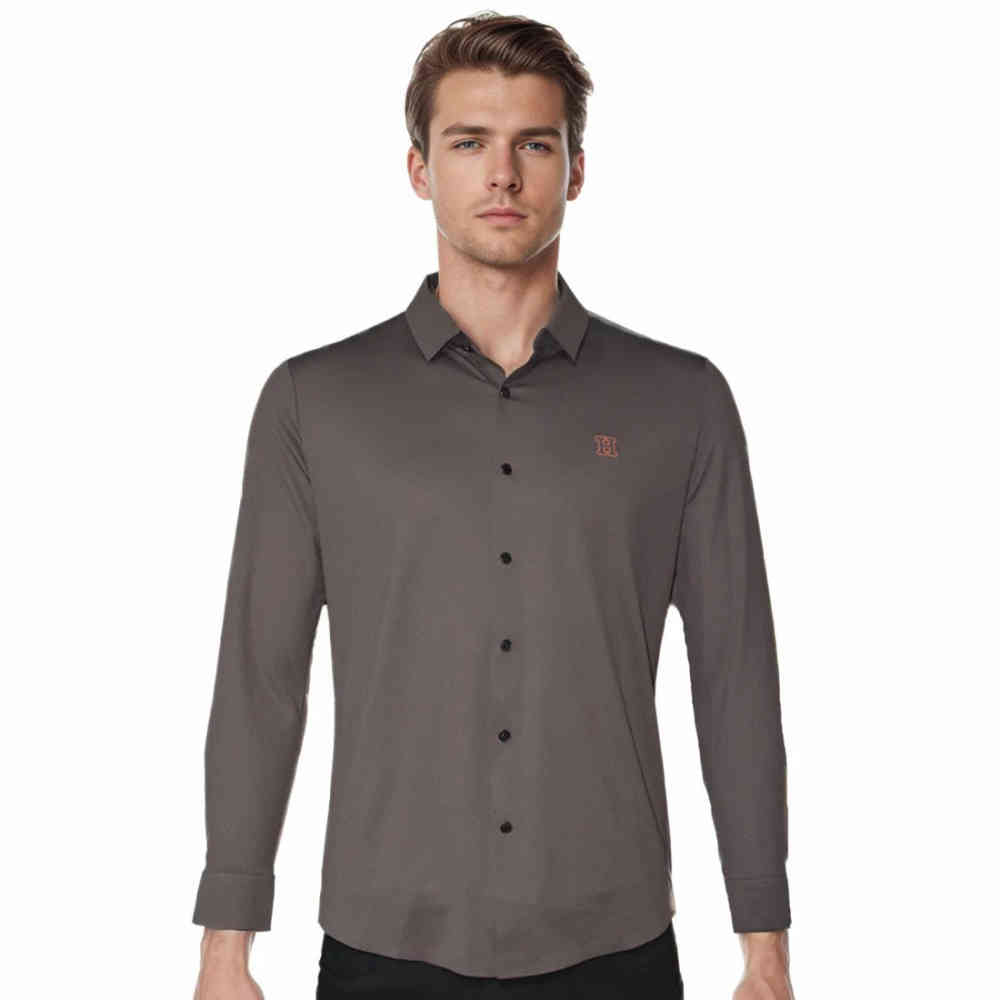 Umber Brown Hermes Dark Grey Premium Quality Shirt