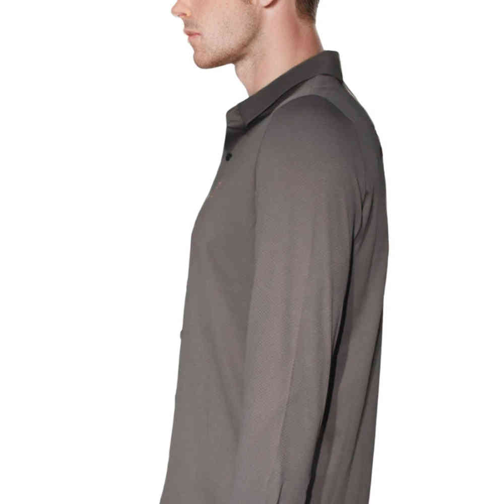 Hermes Paris Umber Brown Premium Quality Shirt-2