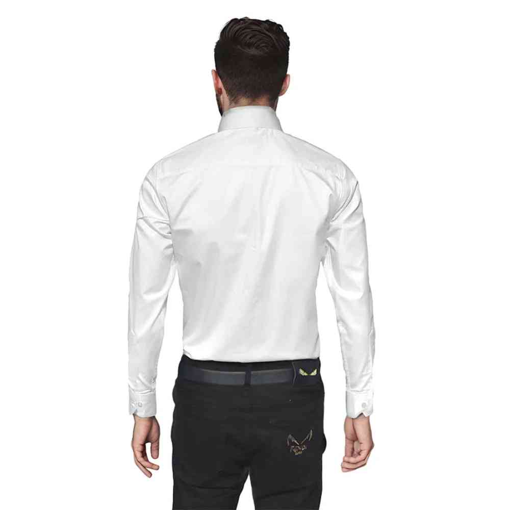 Louis Vuitton White Premium Quality New Designer Men's Casual Shirt-1