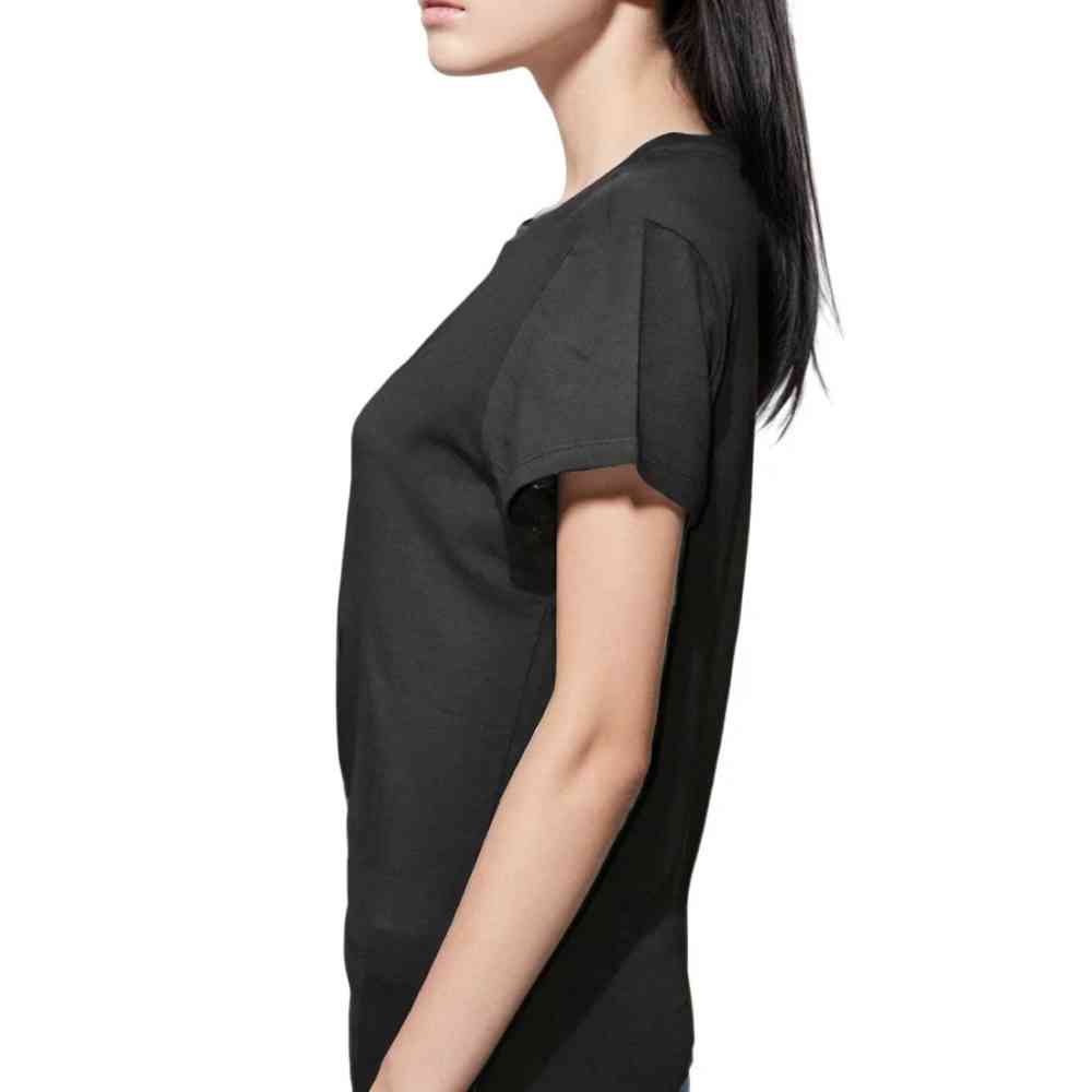 Black Premium Quality Women T-shirt-2