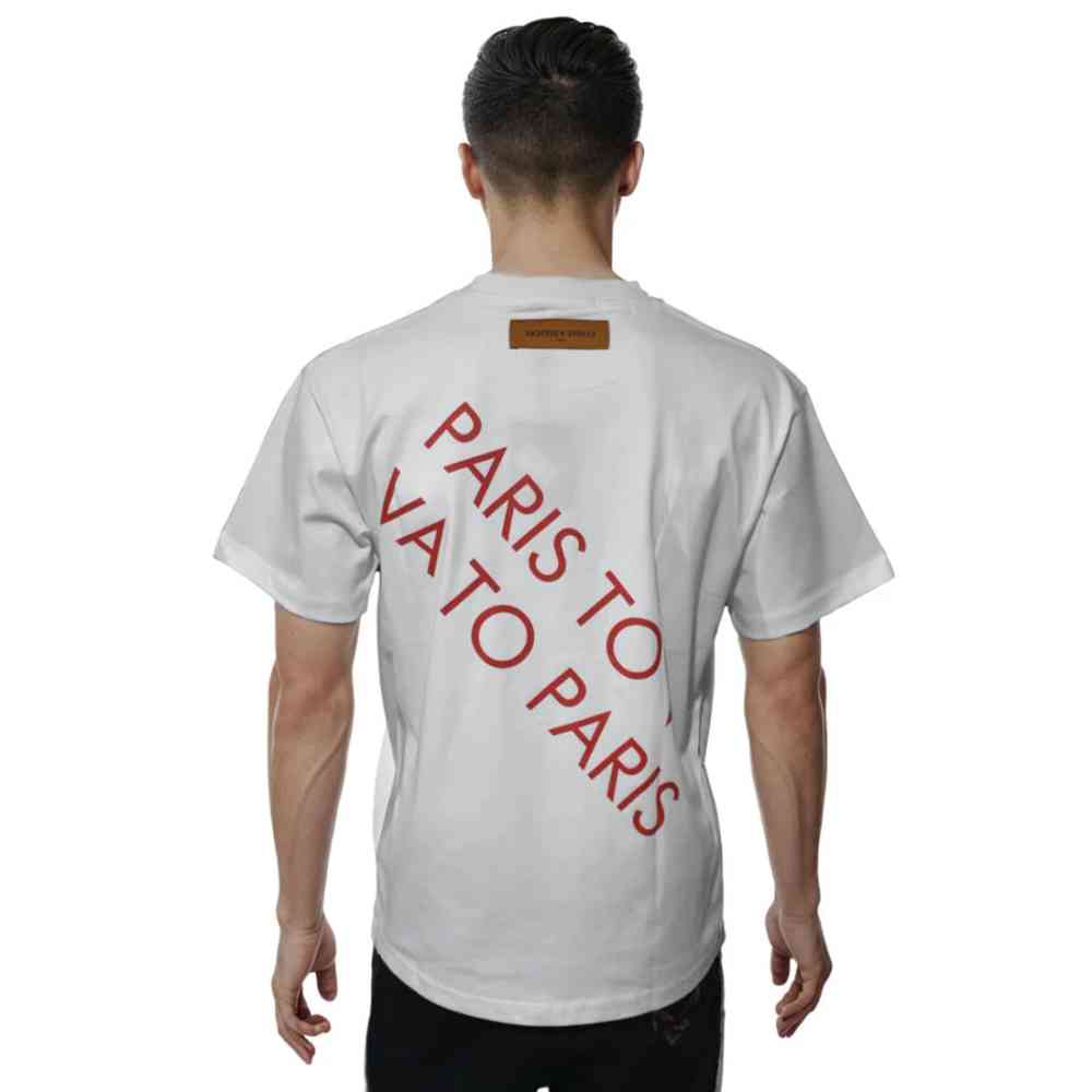 Louis Vuitton Virginia is for Lovers Print White T-shirt-1