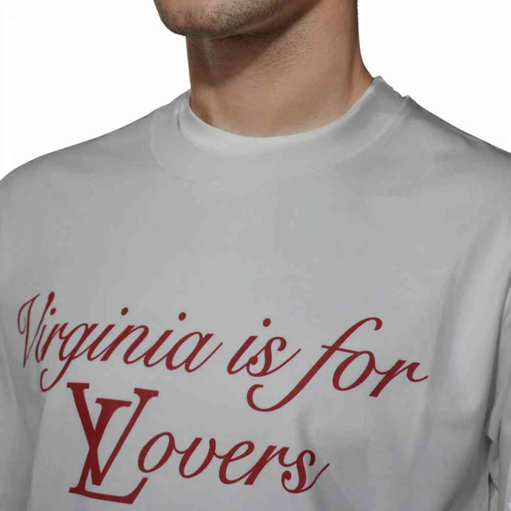 Louis Vuitton Virginia is for Lovers Print White T-shirt-2