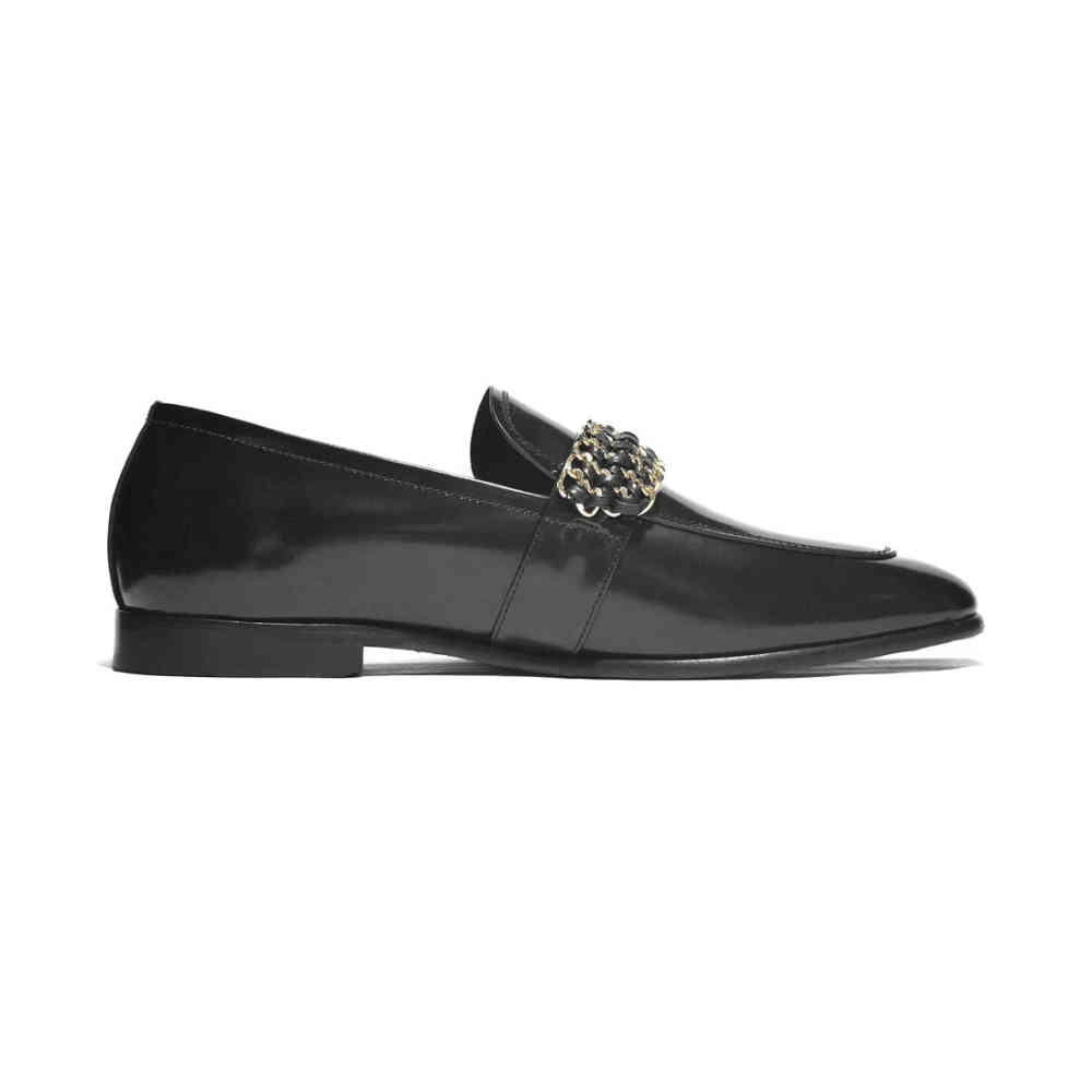 Balmain Black Premium Quality Loafer-2