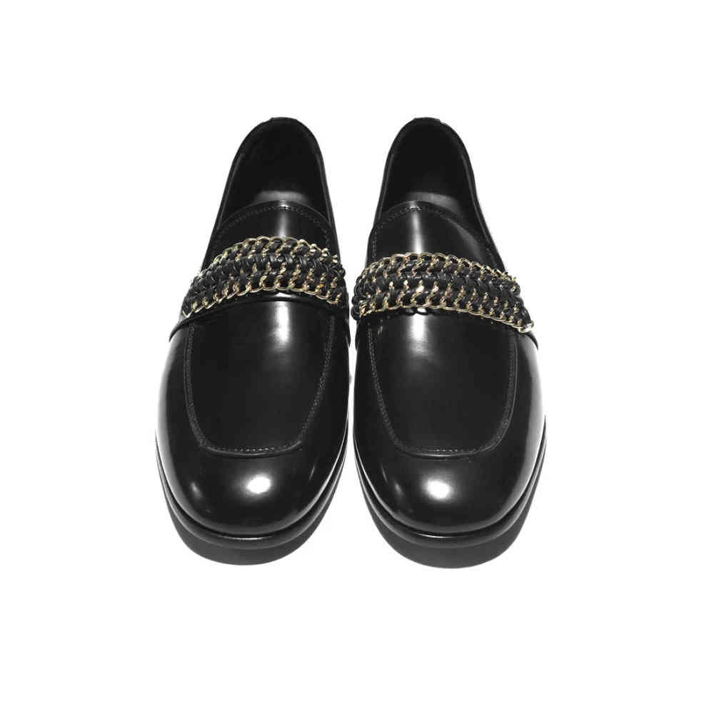 Balmain Black Premium Quality Loafer-3