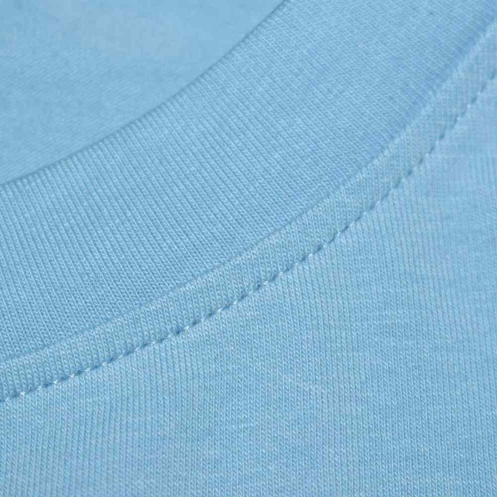 Balmain Sky Blue Premium Quality Women T-shirt-4