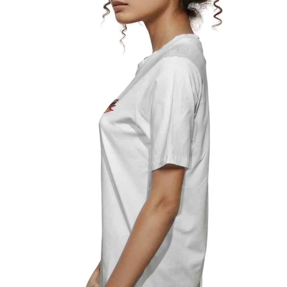 Balmain White Premium Quality Women T-shirt-2