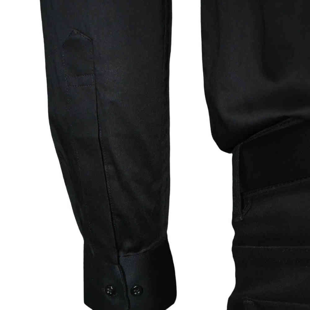Balmain Black Premium Quality Slim Fit Formal Men's Shirt-5