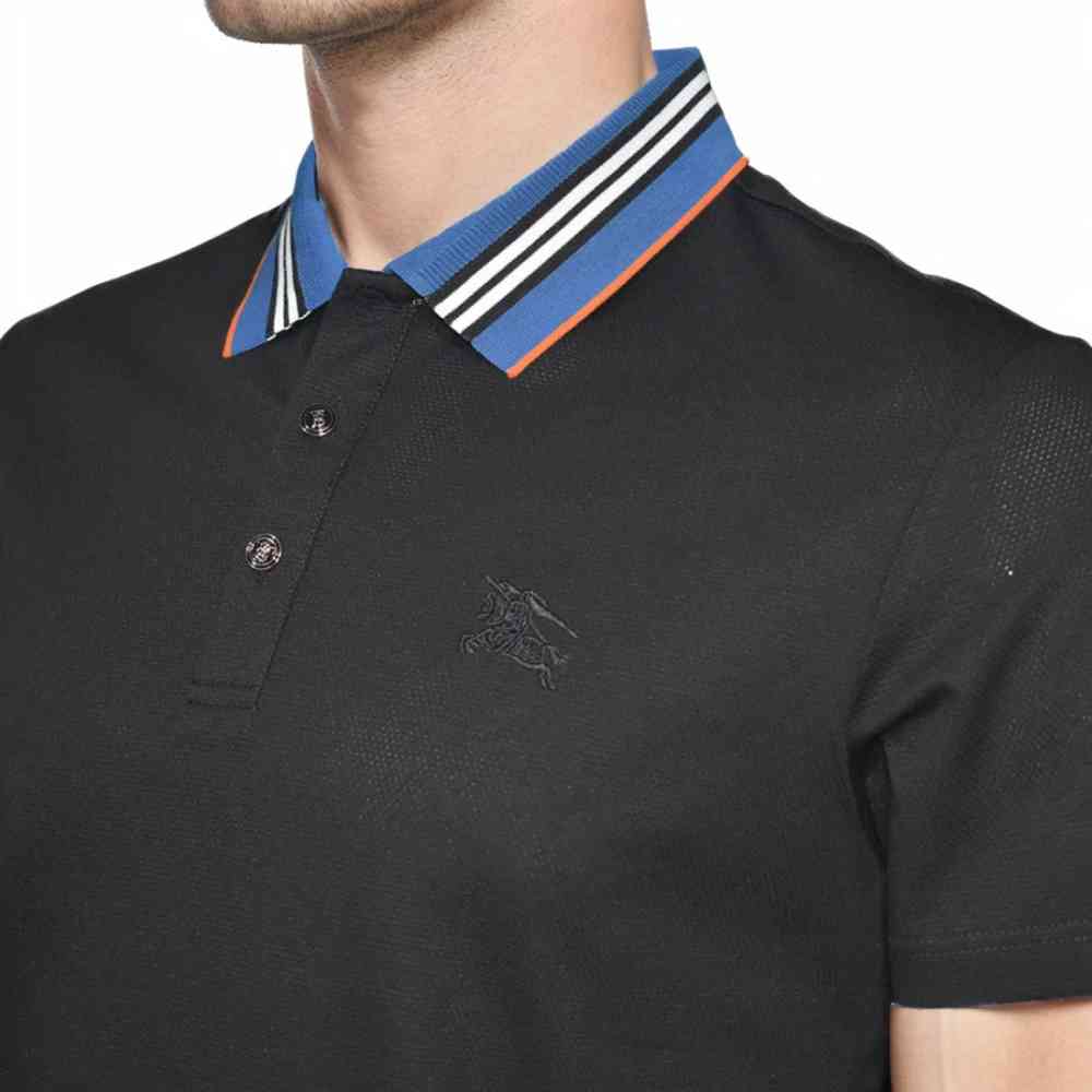Burberry Black Premium Quality T-shirt-2