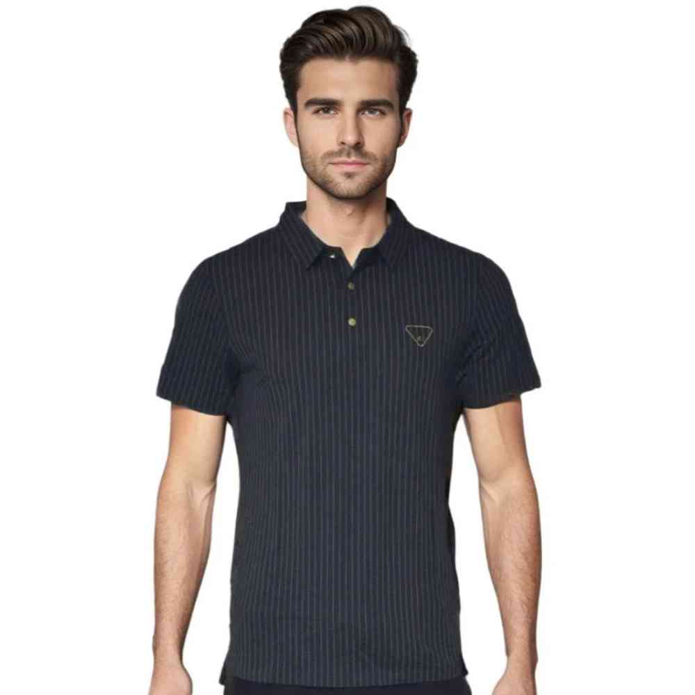 Black Bottega Veneta Blue Premium Quality Mens T-shirt