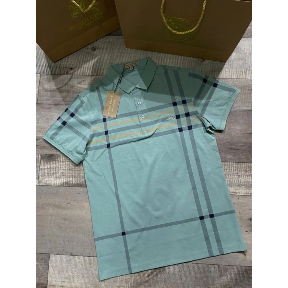 Burberry Green Premium Quality T Shirt-6